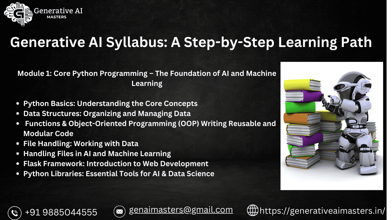 Generative AI Syllabus : A Step-by-Step Learning Path 2025
