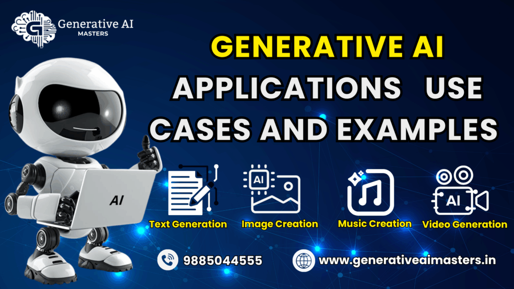 Generative ai applications Use Cases and Examples