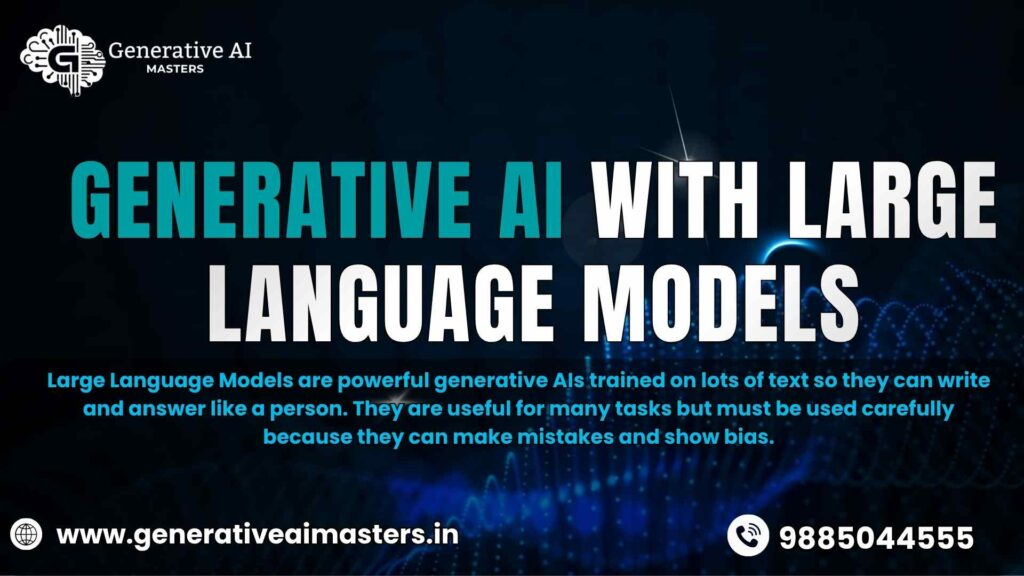 Generative AI with Large Language Models