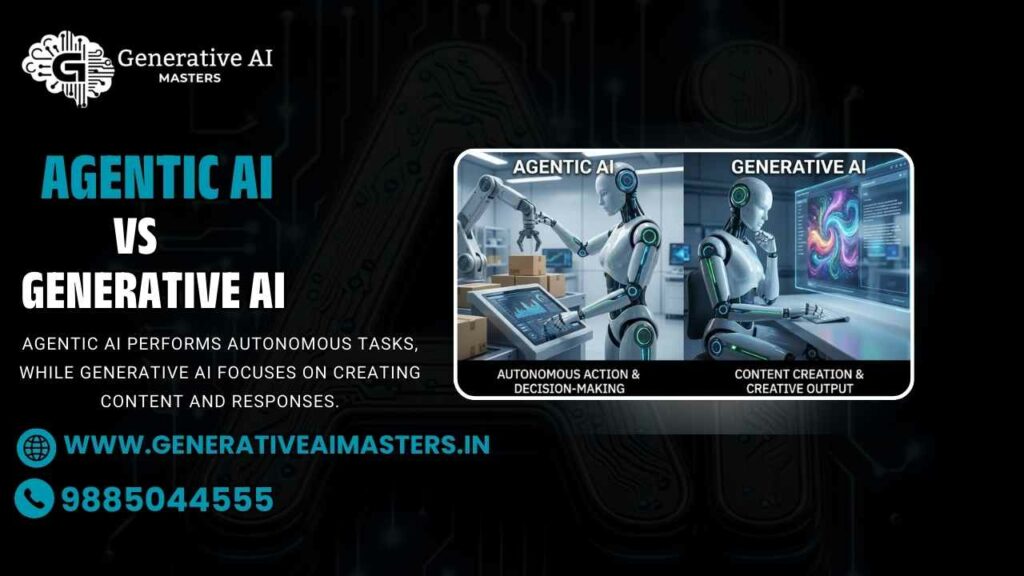 Agentic AI vs Generative AI