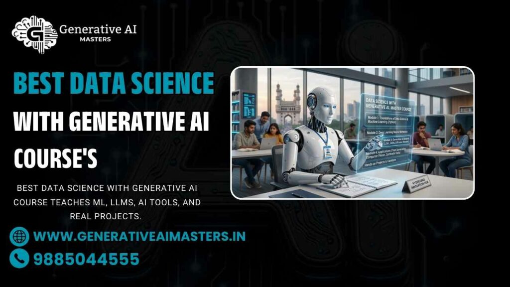Best Data science with generative ai course