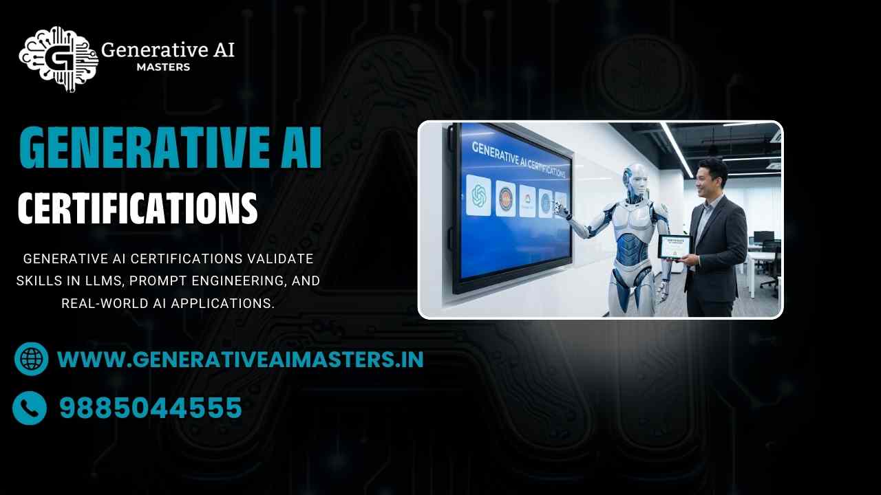 Best Professional Generative AI Certifications In 2026