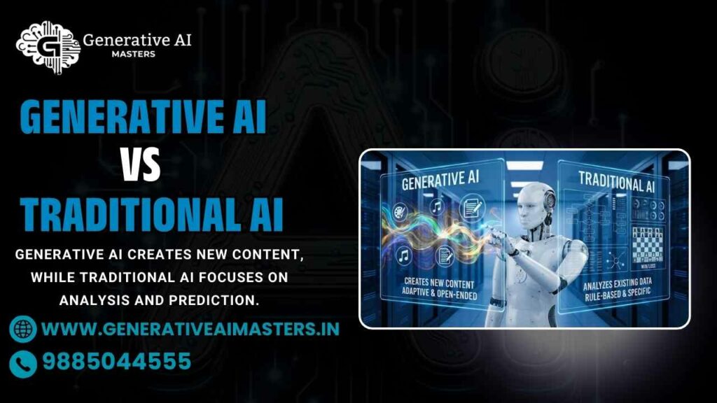 Generative AI VS Traditional AI