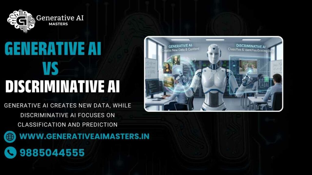 Generative AI vs Discriminative AI