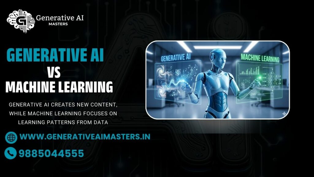 Generative AI vs Machine Learning