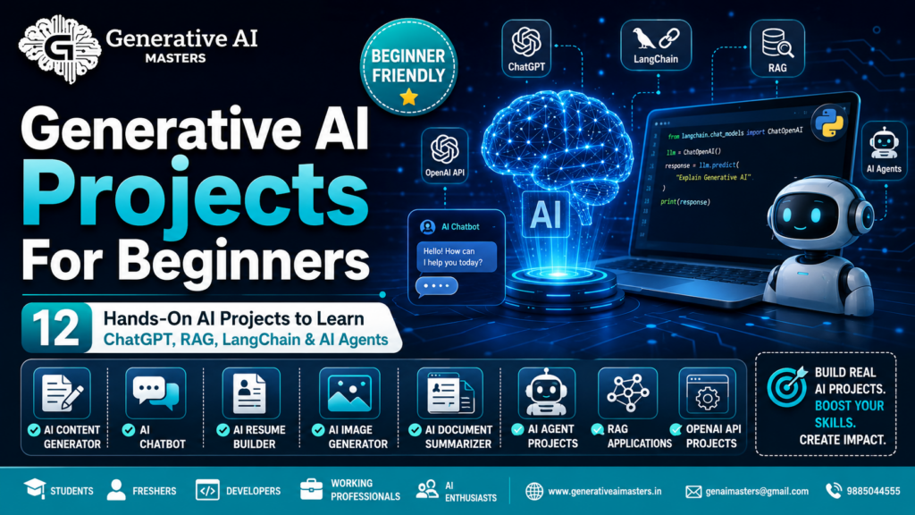 Generative AI Projects For Beginners