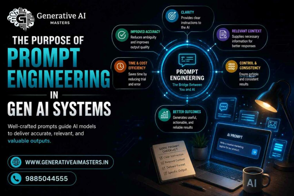 Purpose of Prompt Engineering in Gen AI Systems – Generative AI Masters